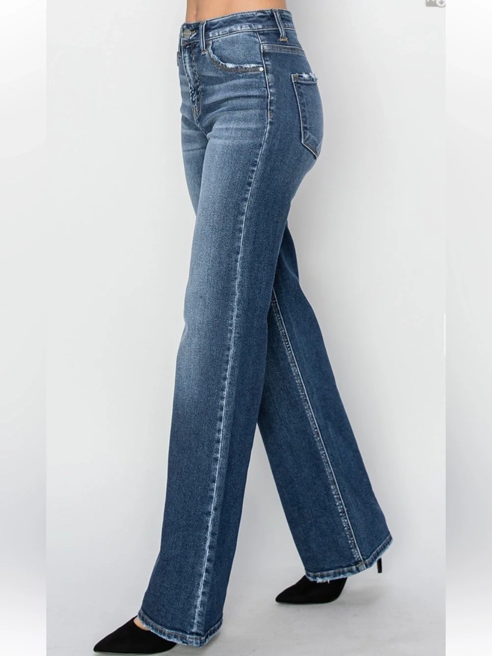 57 RISEN HIGH RISE-STRAIGHT-JEANS - Picture 3 of 3